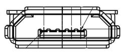 MCR-B-S-RA-TSMT-NP-CS4-T/R  Connectors