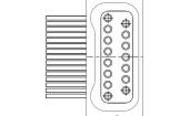 STM037M6SN Rectangular Mil Spec Connectors